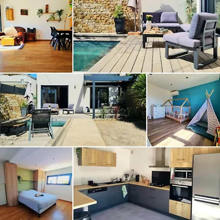 Les Jardins Du Lez * Piscine*jardin* Proche Villa *